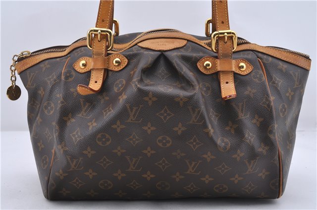 Authentic Louis Vuitton Monogram Tivoli GM Hand Bag M40144 LV 2713D