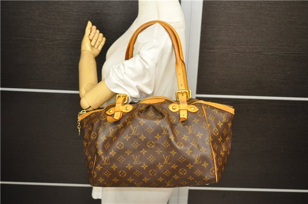 Authentic Louis Vuitton Monogram Tivoli GM Hand Bag M40144 LV 2713D