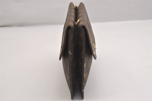 Auth Louis Vuitton Monogram Pochette Double Rabat Shoulder Bag M51815 LV 2713I