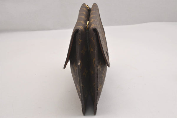 Auth Louis Vuitton Monogram Pochette Double Rabat Shoulder Bag M51815 LV 2713I