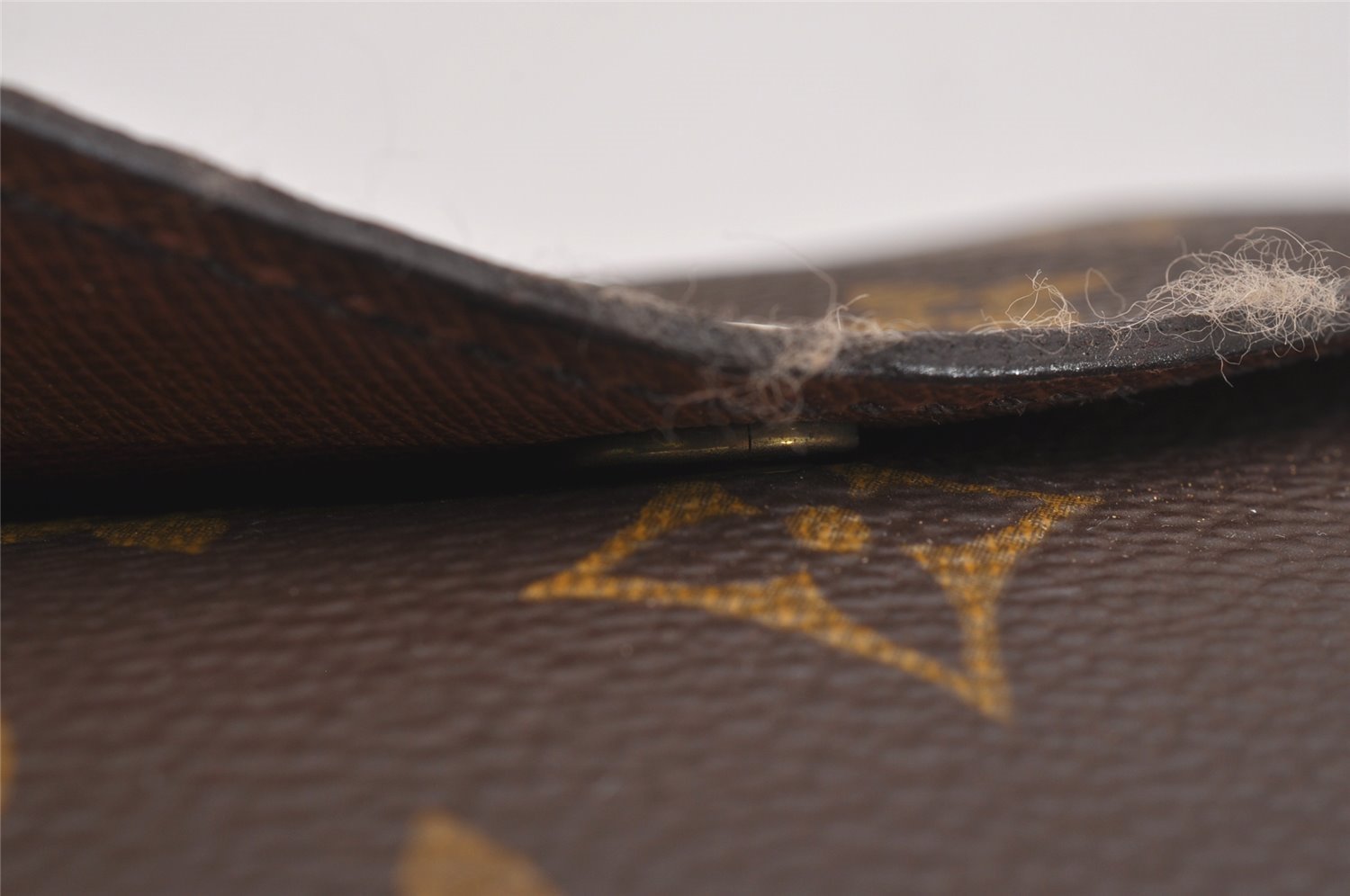 Auth Louis Vuitton Monogram Pochette Double Rabat Shoulder Bag M51815 LV 2713I