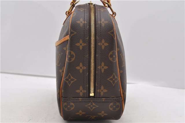 Authentic Louis Vuitton Monogram Trouville Hand Bag Purse M42228 LV 2714D