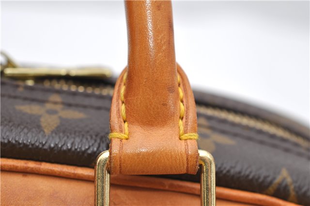 Authentic Louis Vuitton Monogram Trouville Hand Bag Purse M42228 LV 2714D