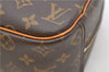 Authentic Louis Vuitton Monogram Trouville Hand Bag Purse M42228 LV 2714D