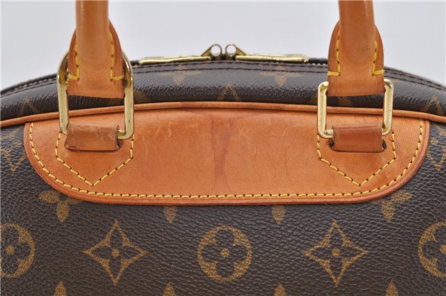 Authentic Louis Vuitton Monogram Trouville Hand Bag Purse M42228 LV 2714D