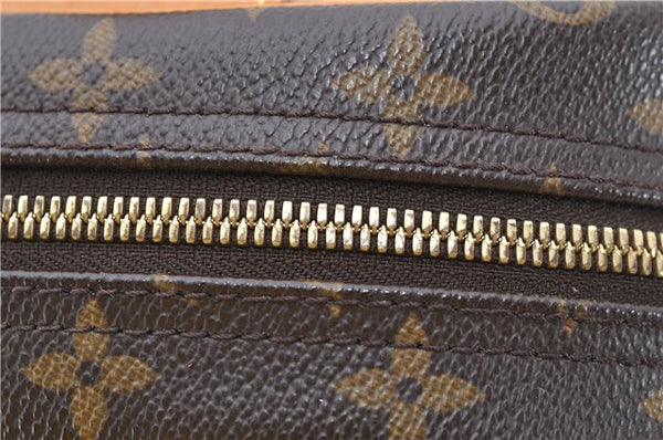 Authentic Louis Vuitton Monogram Trouville Hand Bag Purse M42228 LV 2714D