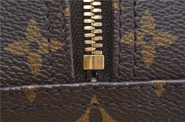 Authentic Louis Vuitton Monogram Trouville Hand Bag Purse M42228 LV 2714D