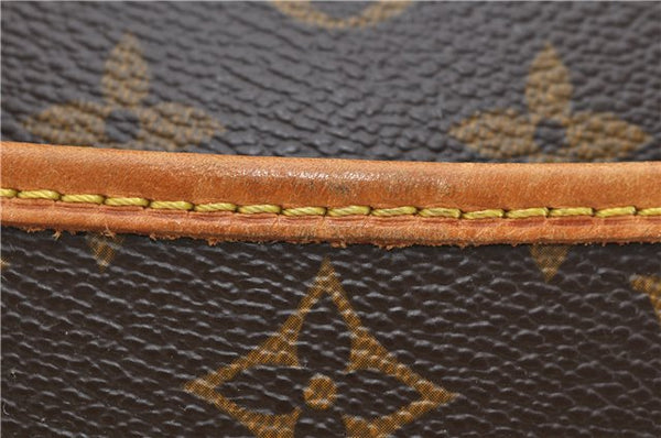 Authentic Louis Vuitton Monogram Trouville Hand Bag Purse M42228 LV 2714D