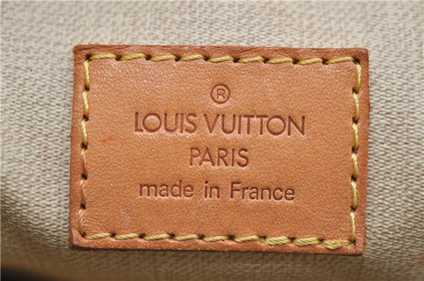 Authentic Louis Vuitton Monogram Trouville Hand Bag Purse M42228 LV 2714D