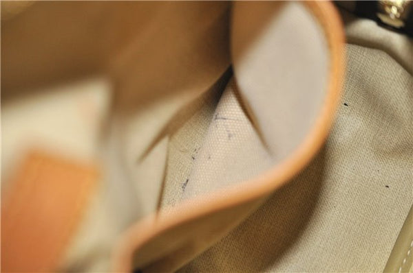 Authentic Louis Vuitton Monogram Trouville Hand Bag Purse M42228 LV 2714D