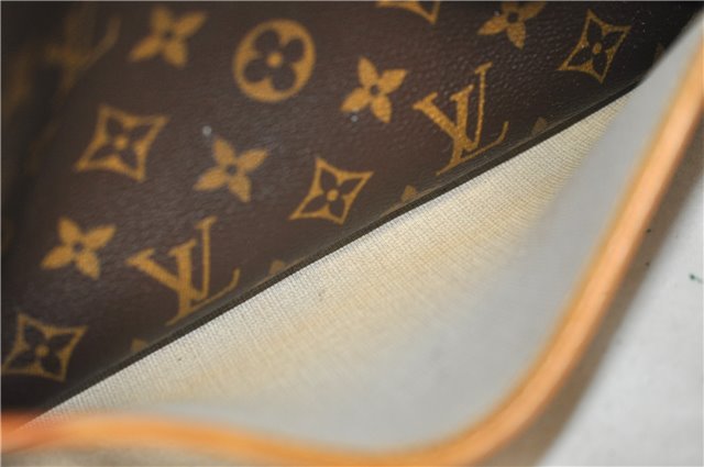 Authentic Louis Vuitton Monogram Trouville Hand Bag Purse M42228 LV 2714D