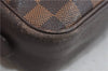 Authentic Louis Vuitton Damier Trousse Toilette Clutch Hand Bag N47623 LV 2715D