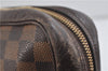 Authentic Louis Vuitton Damier Trousse Toilette Clutch Hand Bag N47623 LV 2715D