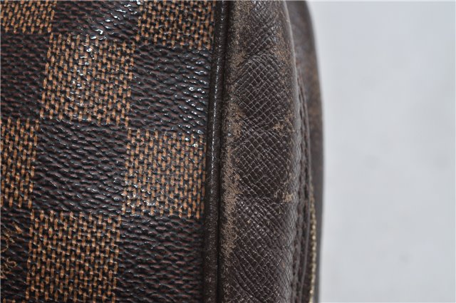 Authentic Louis Vuitton Damier Trousse Toilette Clutch Hand Bag N47623 LV 2715D