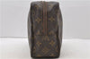 Auth Louis Vuitton Monogram Trousse Toilette 28 Clutch Hand Bag M47522 LV 2717D