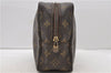 Auth Louis Vuitton Monogram Trousse Toilette 28 Clutch Hand Bag M47522 LV 2717D