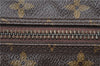 Auth Louis Vuitton Monogram Trousse Toilette 28 Clutch Hand Bag M47522 LV 2717D