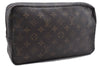 Auth Louis Vuitton Monogram Trousse Toilette 28 Clutch Hand Bag M47522 LV 2721D