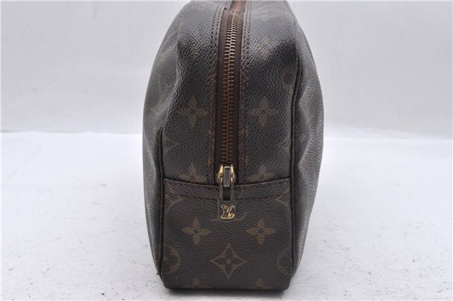 Auth Louis Vuitton Monogram Trousse Toilette 28 Clutch Hand Bag M47522 LV 2721D
