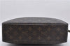 Auth Louis Vuitton Monogram Trousse Toilette 28 Clutch Hand Bag M47522 LV 2721D