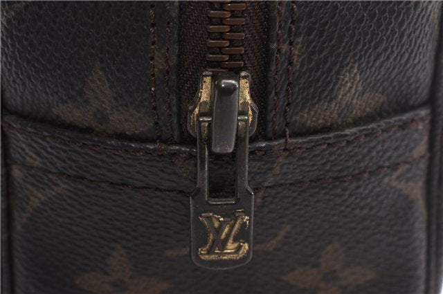 Auth Louis Vuitton Monogram Trousse Toilette 28 Clutch Hand Bag M47522 LV 2721D