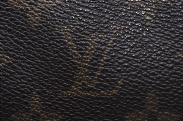 Auth Louis Vuitton Monogram Trousse Toilette 28 Clutch Hand Bag M47522 LV 2721D