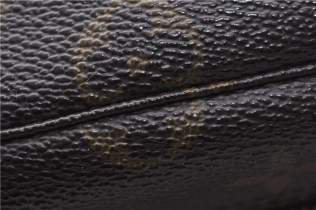 Auth Louis Vuitton Monogram Trousse Toilette 28 Clutch Hand Bag M47522 LV 2721D