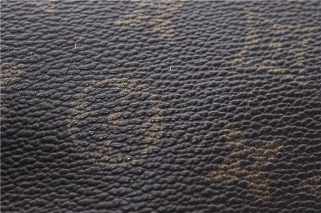 Auth Louis Vuitton Monogram Trousse Toilette 28 Clutch Hand Bag M47522 LV 2721D