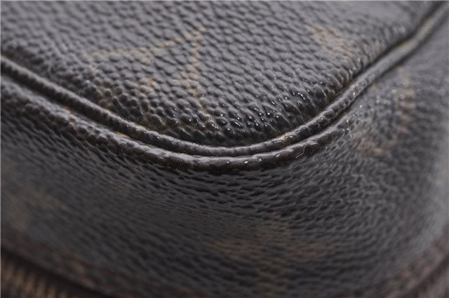 Auth Louis Vuitton Monogram Trousse Toilette 28 Clutch Hand Bag M47522 LV 2721D
