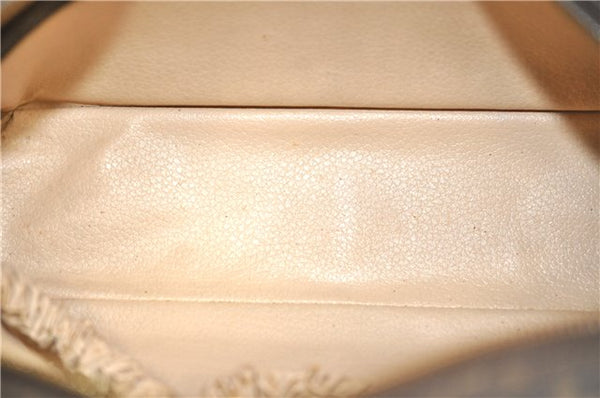 Auth Louis Vuitton Monogram Trousse Toilette 28 Clutch Hand Bag M47522 LV 2721D