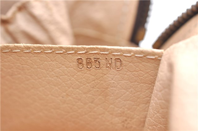 Auth Louis Vuitton Monogram Trousse Toilette 28 Clutch Hand Bag M47522 LV 2721D