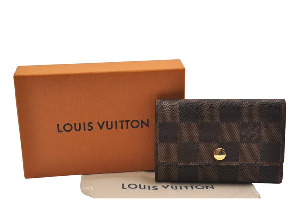 Authentic Louis Vuitton Damier Multicles 6 Key Case Holder N62630 LV Box 2721I