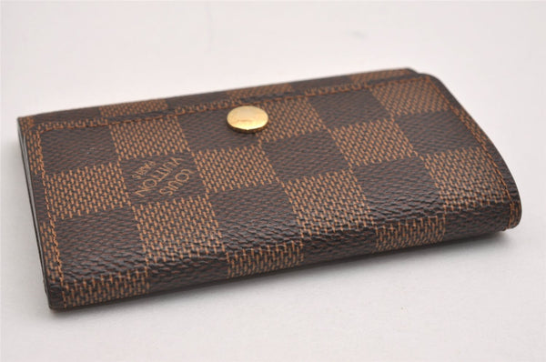 Authentic Louis Vuitton Damier Multicles 6 Key Case Holder N62630 LV Box 2721I