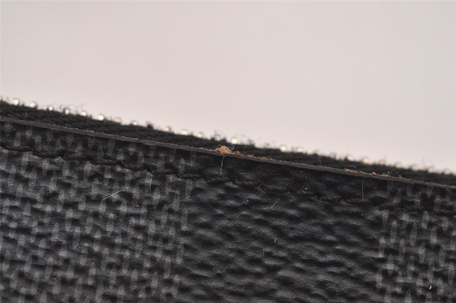 Authentic Louis Vuitton Damier Graphite Pochette Cles Coin Case N60155 Box 2722I