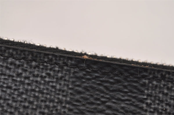 Authentic Louis Vuitton Damier Graphite Pochette Cles Coin Case N60155 Box 2722I