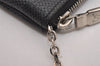 Authentic Louis Vuitton Damier Graphite Pochette Cles Coin Case N60155 Box 2722I
