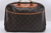 Authentic Louis Vuitton Monogram Deauville Hand Bag M47270 LV 2723D
