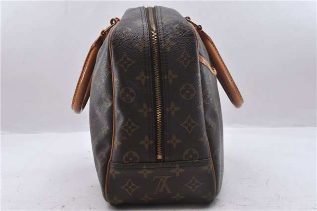 Authentic Louis Vuitton Monogram Deauville Hand Bag M47270 LV 2723D