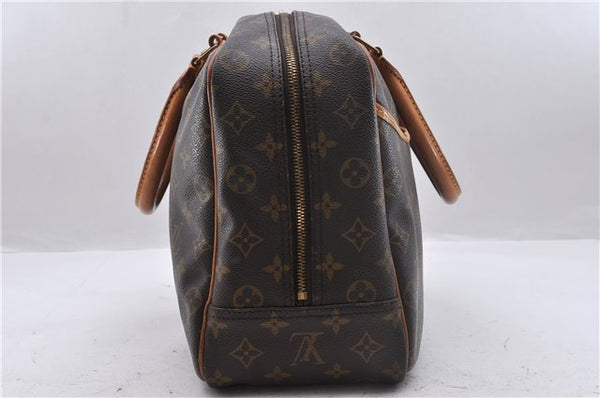 Authentic Louis Vuitton Monogram Deauville Hand Bag M47270 LV 2723D