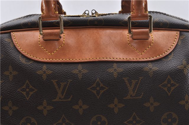 Authentic Louis Vuitton Monogram Deauville Hand Bag M47270 LV 2723D