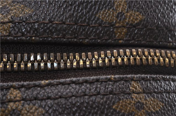 Authentic Louis Vuitton Monogram Deauville Hand Bag M47270 LV 2723D