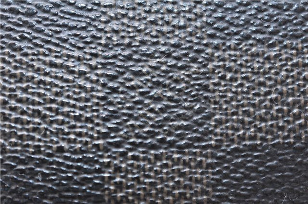 Authentic Louis Vuitton Damier Graphite Toiletry Pouch N47625 LV 2726E