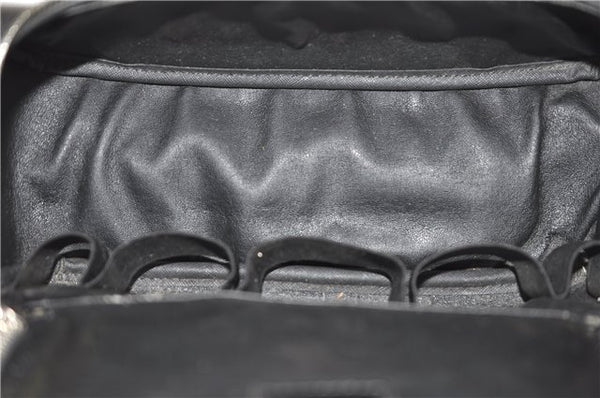 Authentic Louis Vuitton Damier Graphite Toiletry Pouch N47625 LV 2726E