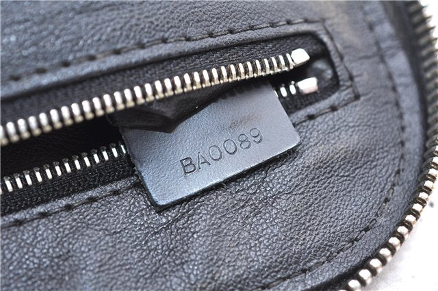 Authentic Louis Vuitton Damier Graphite Toiletry Pouch N47625 LV 2726E