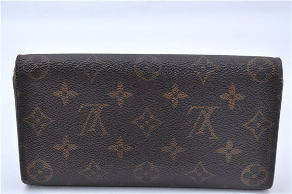 Auth Louis Vuitton Monogram Pochette Porte Monnaie Credit Wallet M61726 LV 2726F