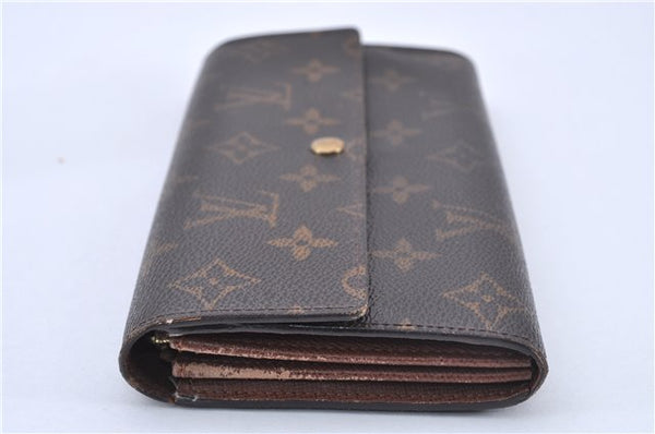 Auth Louis Vuitton Monogram Pochette Porte Monnaie Credit Wallet M61726 LV 2726F