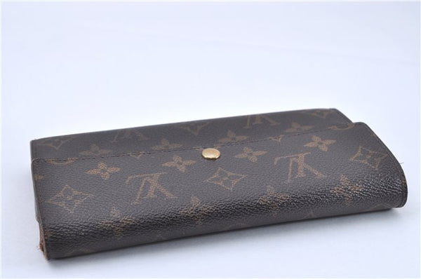 Auth Louis Vuitton Monogram Pochette Porte Monnaie Credit Wallet M61726 LV 2726F