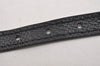 Authentic Louis Vuitton Damier Graphite Bracelet Signit Black M6616E LV 2726I