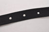 Authentic Louis Vuitton Damier Graphite Bracelet Signit Black M6616E LV 2726I