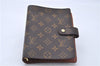 Authentic Louis Vuitton Monogram Agenda MM Notebook Cover R20004 LV 2727F